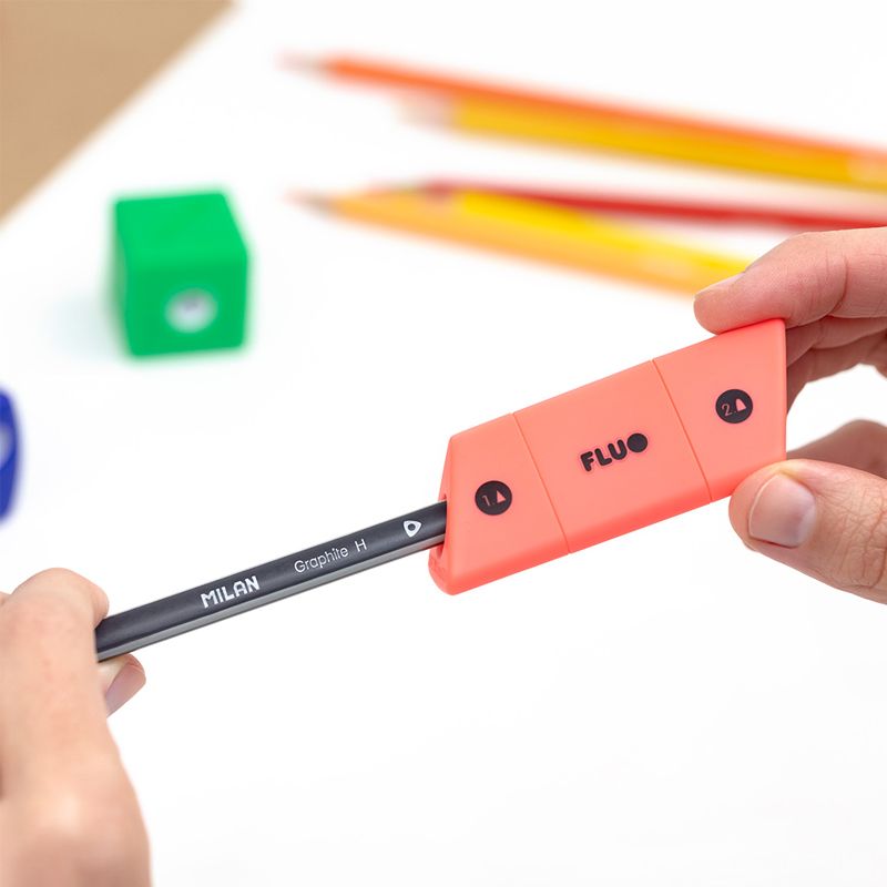 Milan Slide Fluo Sharpener 20153212
