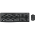 Logitech MK295 Silent Wireless Combo - 2.40GHz / Up to 10m / USB Wireless Receiver / Arb/Eng / Black - Keyboard & Mouse Combo