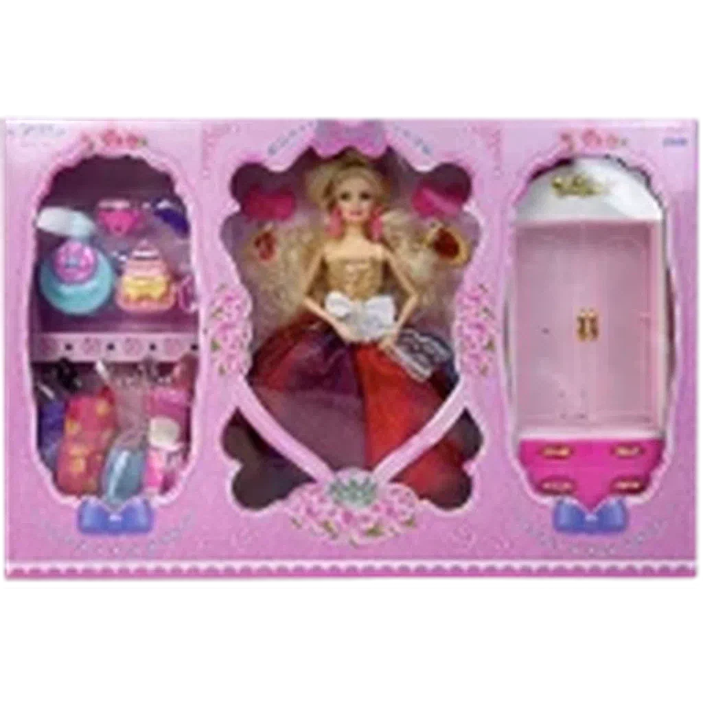 Modern Doll Set With Accessories-Fq848K1