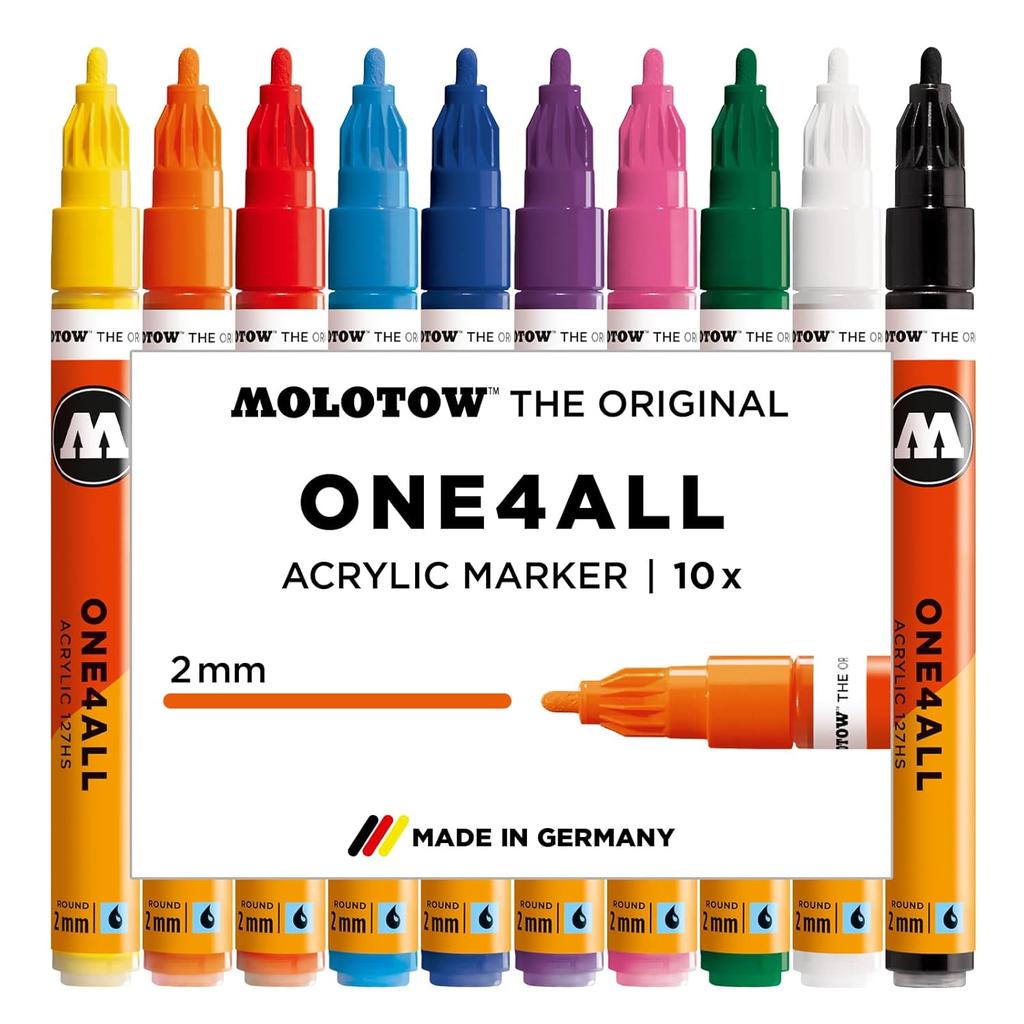 Molotow Acrylic marker One4All 127HS Basic Set 1