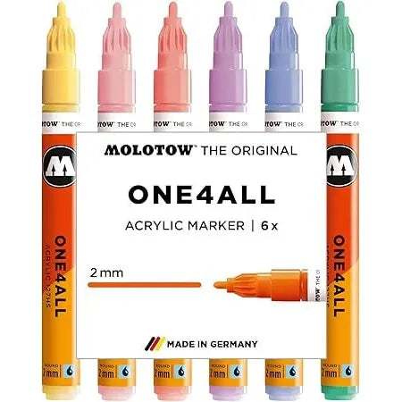 Molotow Acrylic marker One4All 127HS Pastel Classic Set