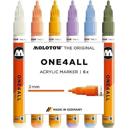 Molotow Acrylic marker One4All 127HS Pastel Modern Set