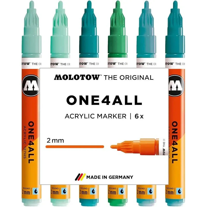 Molotow Acrylic marker One4All 127HS Tropical Set