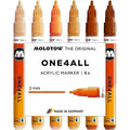 Molotow Acrylic marker One4All 127HS Wood Set