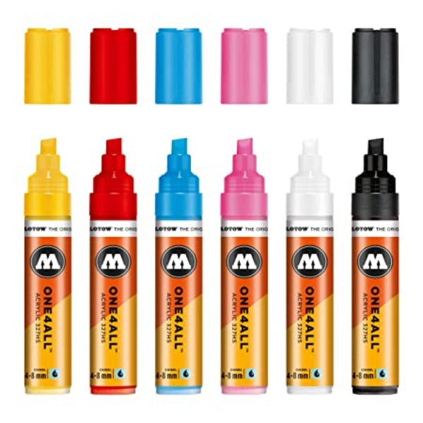 Molotow Acrylic marker One4All 327HS Basic Set 1