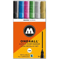 Molotow ONE4ALL 127HS Metallic Set (6 per Box)