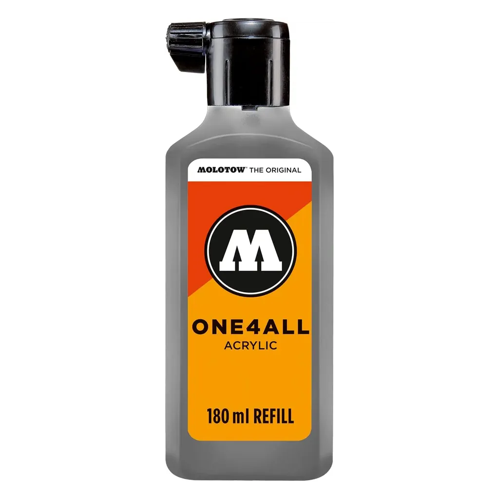 Molotow One 4 All Acrylic Paint Refill 180ml- Grey Blue Dark