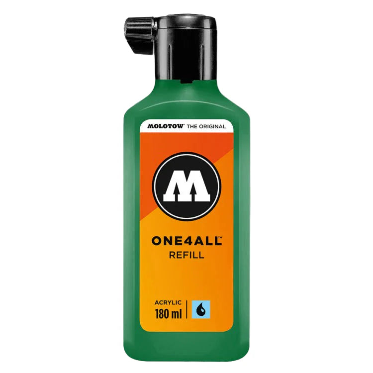 Molotow One 4 All Acrylic Paint Refill 180ml - Mister Green