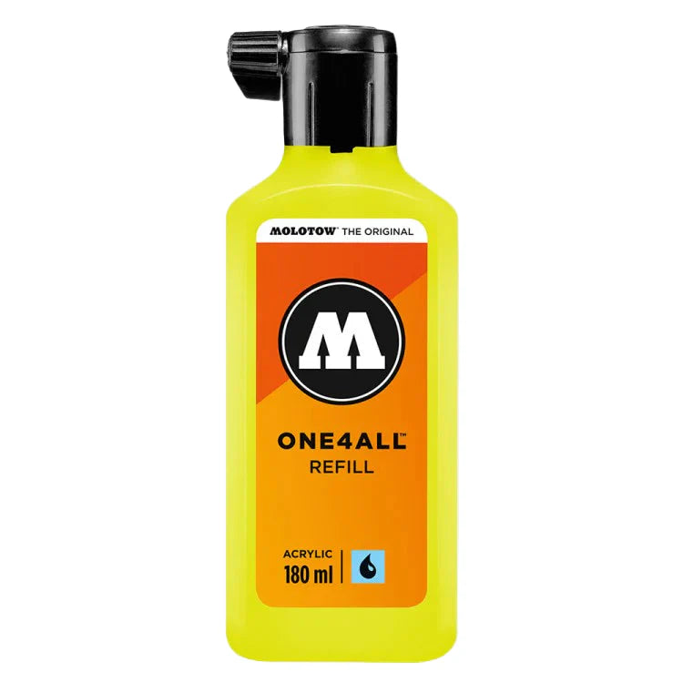 Molotow One 4 All Acrylic Paint Refill 180ml- Poison Green