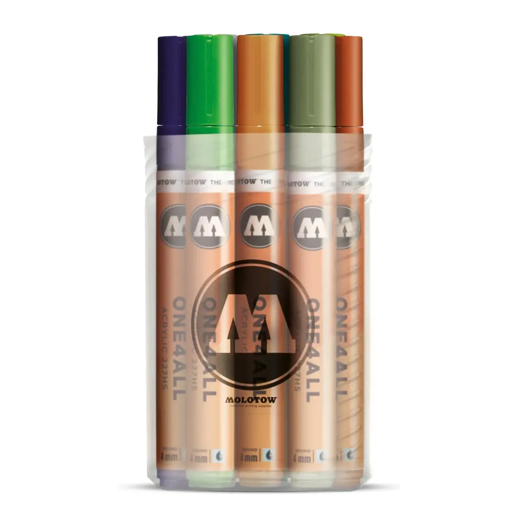 Molotow- One4all Acrylic Marker- 4mm Main Kit2 X 12 (200.164)