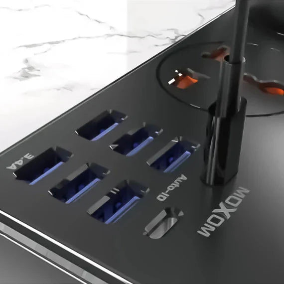 Moxom MX-ST06 Power Extension 2500W - Black