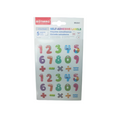 Multicolor Calculation Number Stickers