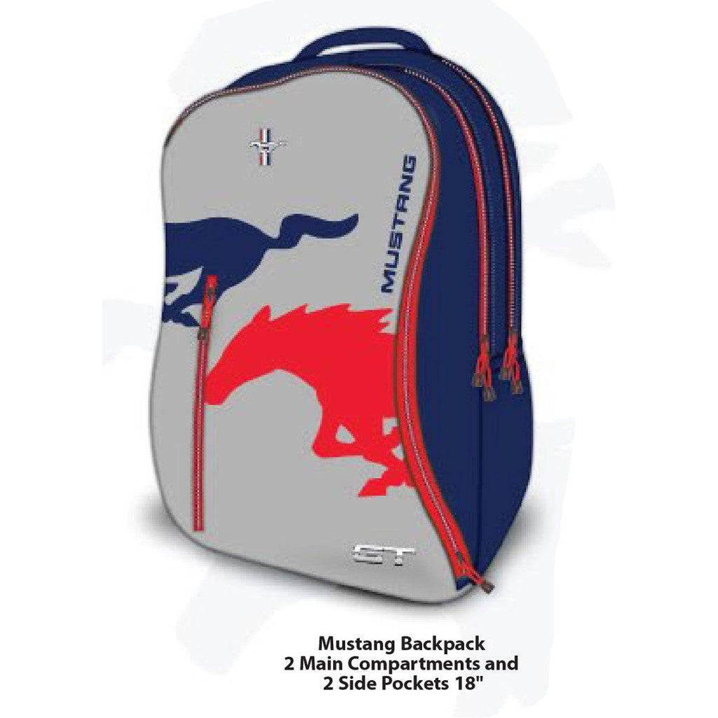 Mustang Navy Blue Backpack