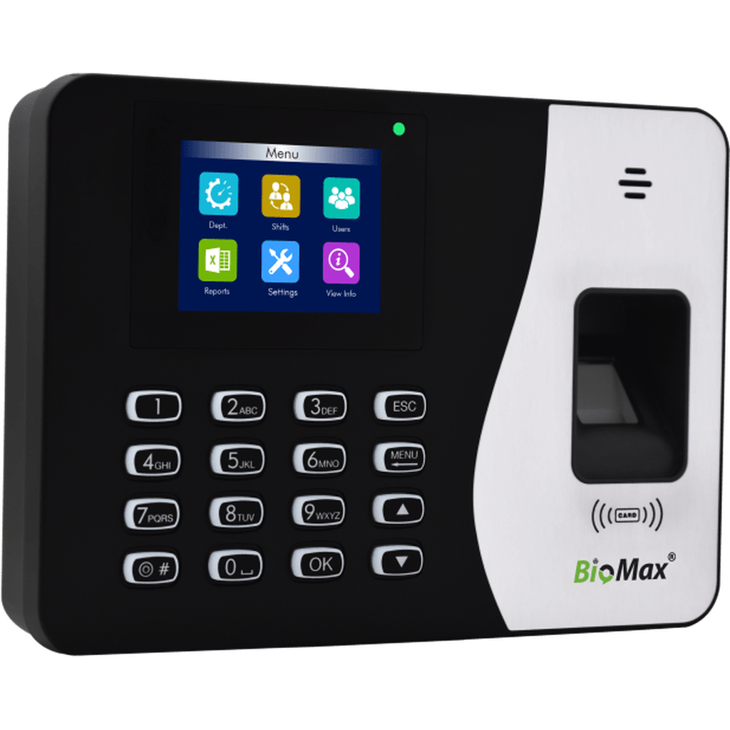 Biomax N-Bm20 + Id Pro Fingerprint Time Attendance System