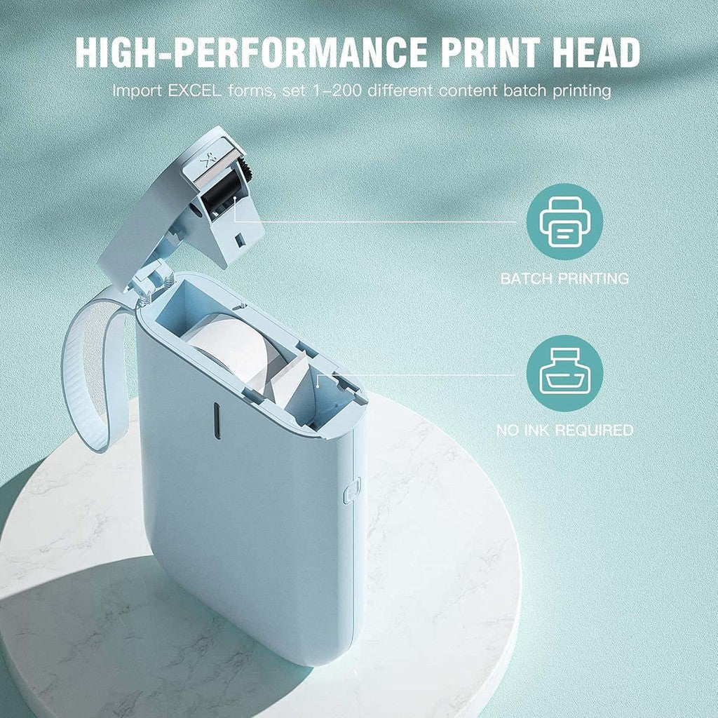 NIIMBOT D11 Thermal Label Printer Blue