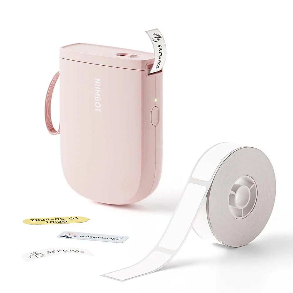NIIMBOT D11H Mini Thermal Label Printer Pink