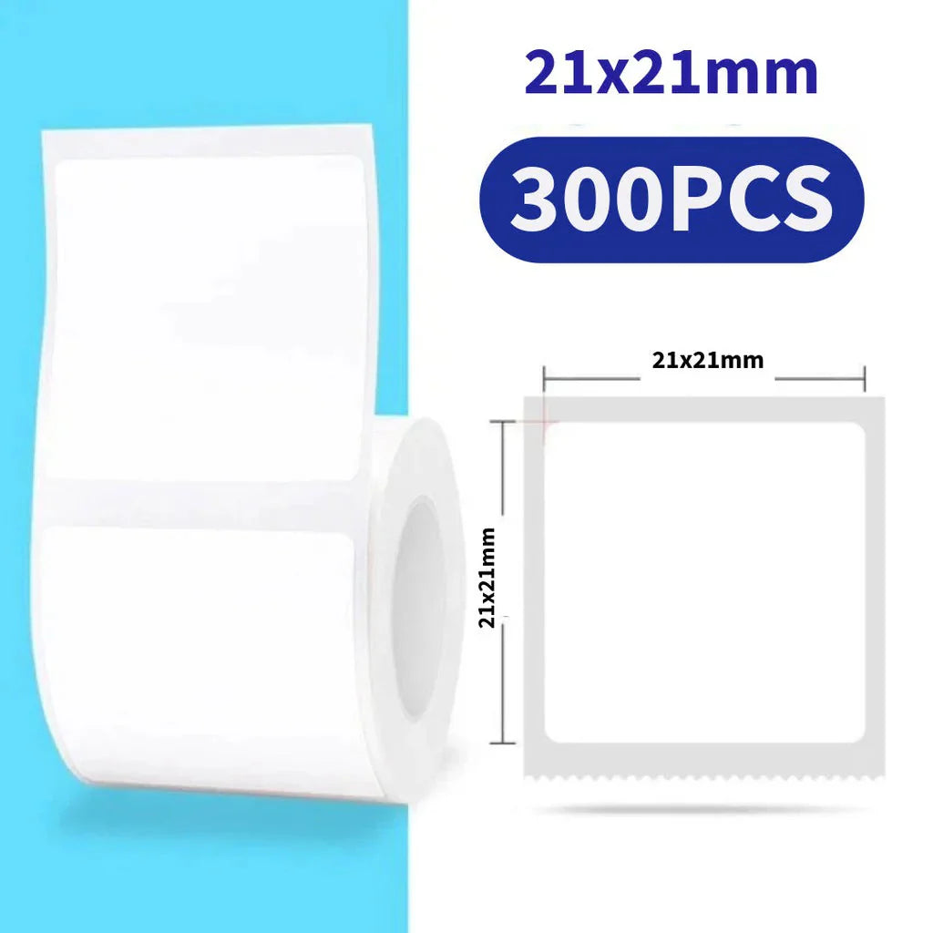 NIIMBOT White Label for B21, B1, B3S 21x21mm-300 pcs