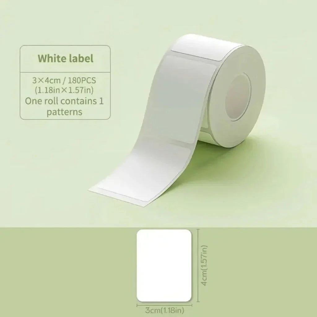 NIIMBOT White Label for B21, B1, B3S 30x40mm-180pcs