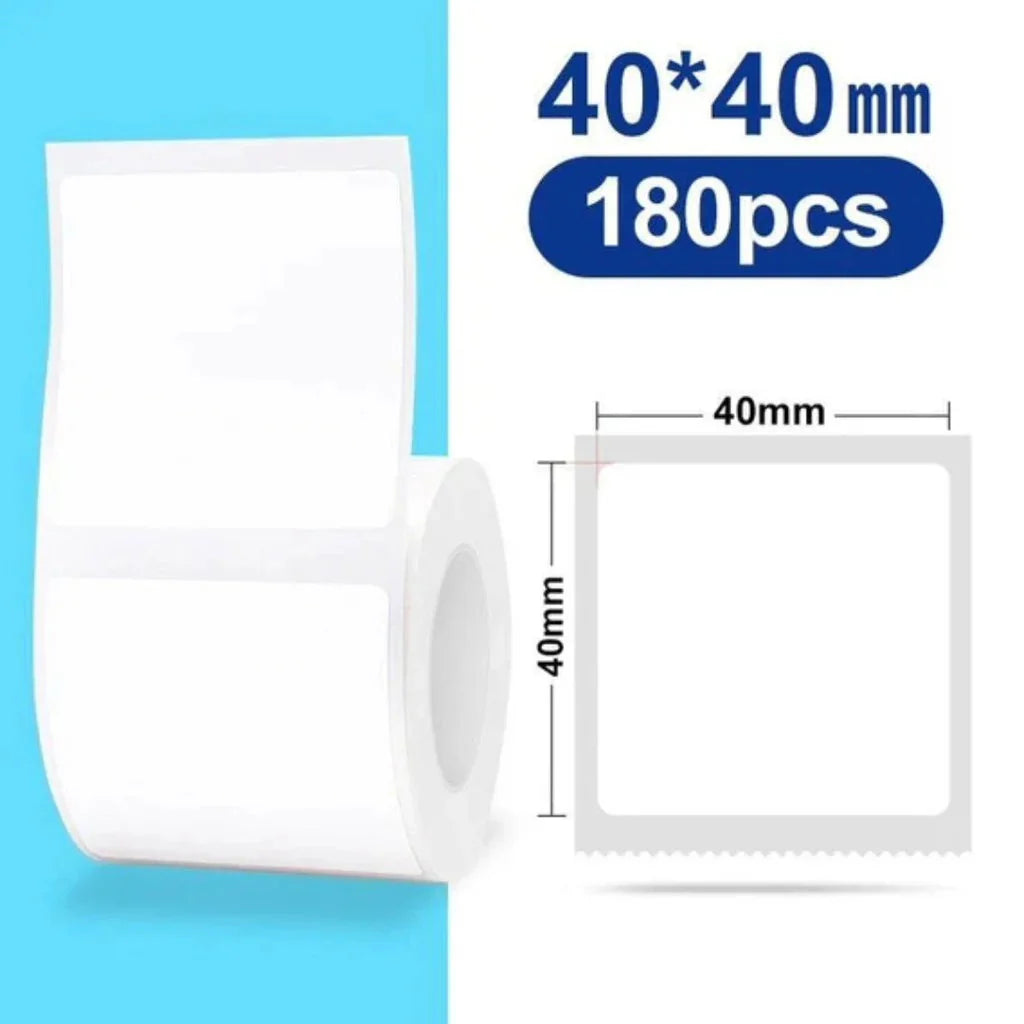 NIIMBOT White Label for B21, B1, B3S 40x40mm-180pcs
