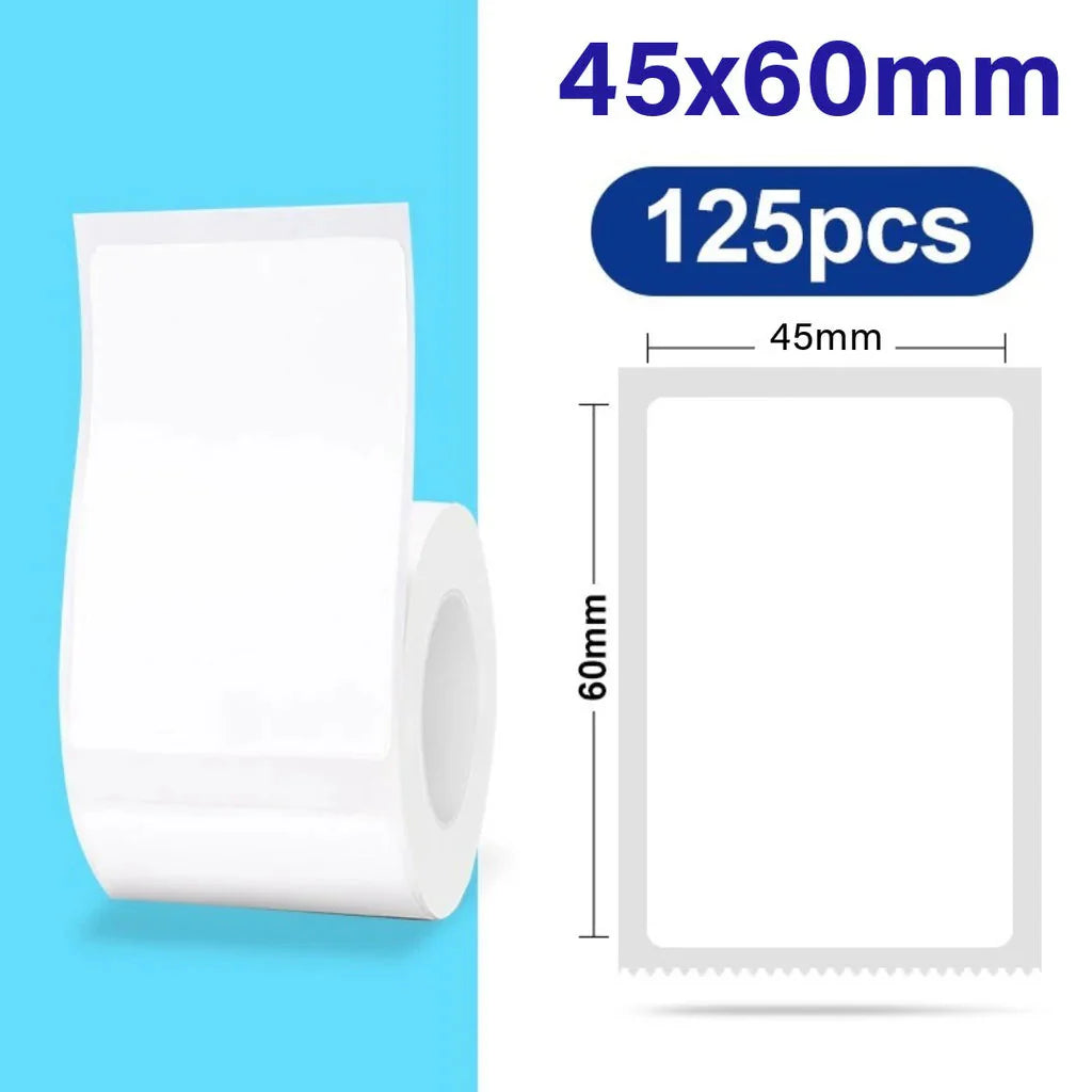 NIIMBOT White Label for B21, B1, B3S 45x60mm-125pcs