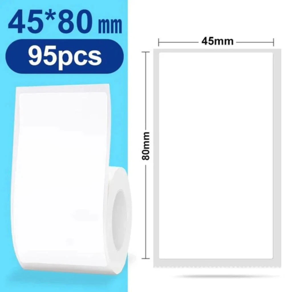 NIIMBOT White Label for B21, B1, B3S 45x80mm-95pcs