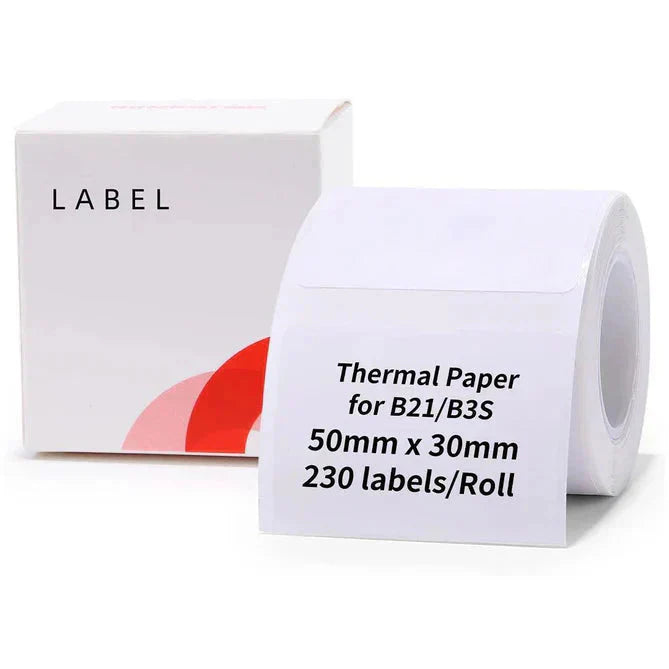 NIIMBOT White Label for B21, B1, B3S 50x30mm-230pcs