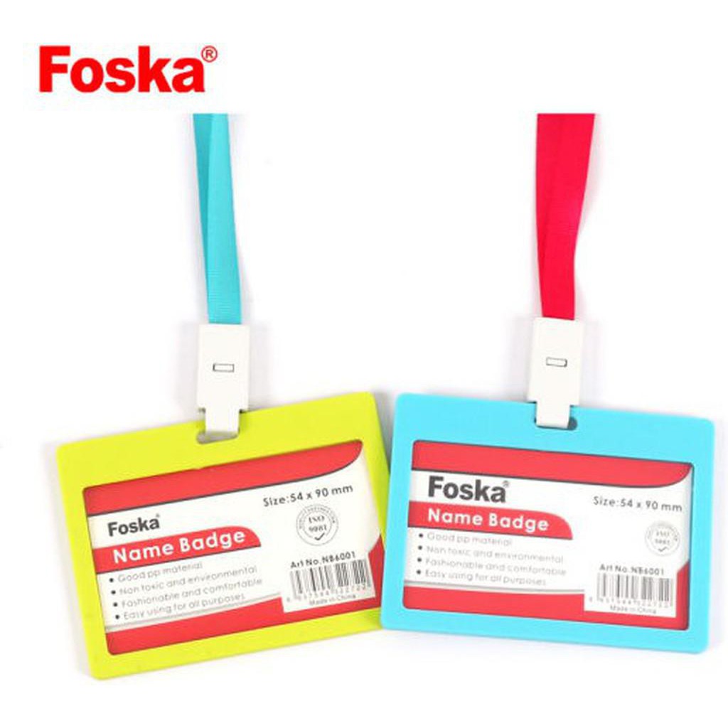 Name Badge Foska Nb6002 54 X 90 mm