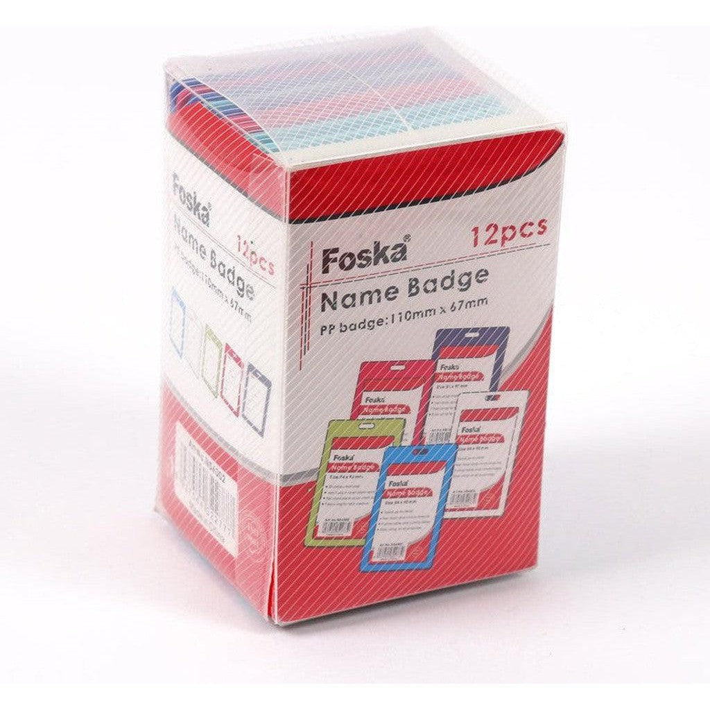 Name Badge Foska Nb6002 54 X 90 mm