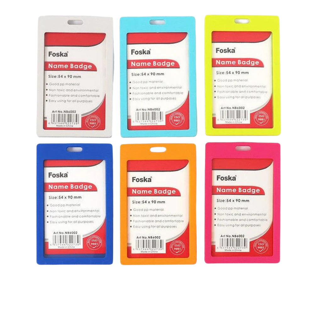 Name Badge Foska Nb6002 54 X 90 mm