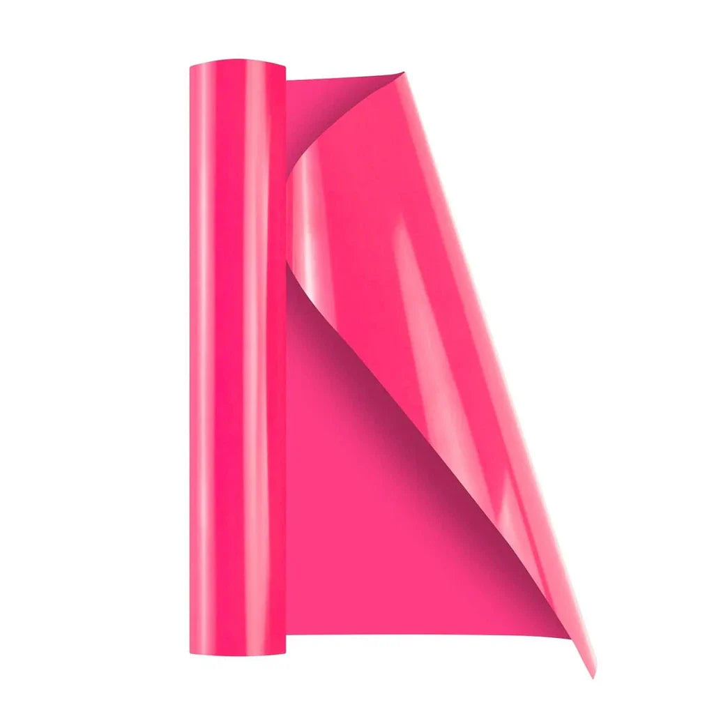 Neon Pink Vinyl Sticker Roll – 50cm x 1m