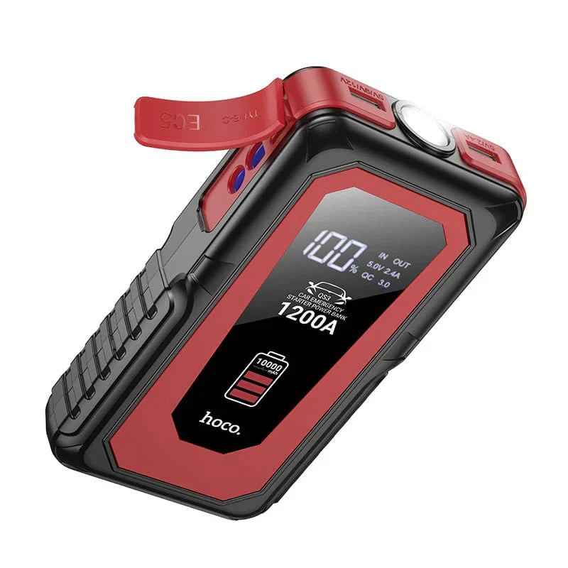 Hoco Victory Car Emergency Starter 10000mAh Power Bank QS3 - Fast Charging & Emergency Starter