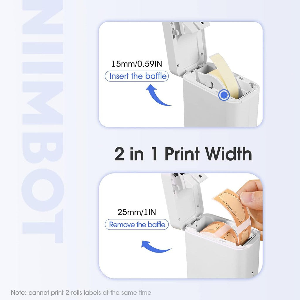Niimbot D110 thermal label printer White
