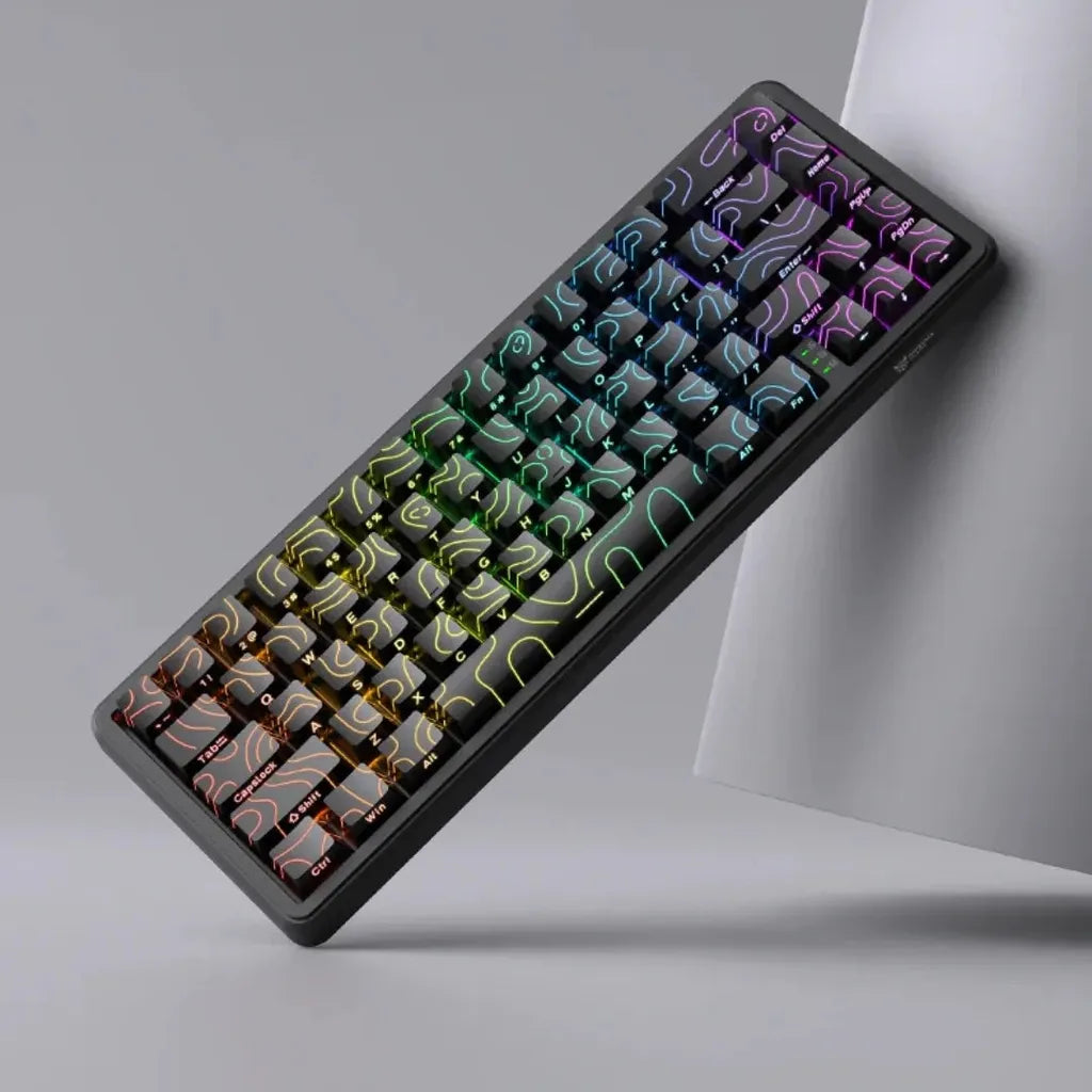 ONIKUMA G67 Wired Mechanical Gaming Keyboard with RGB Lighting 67 Keys