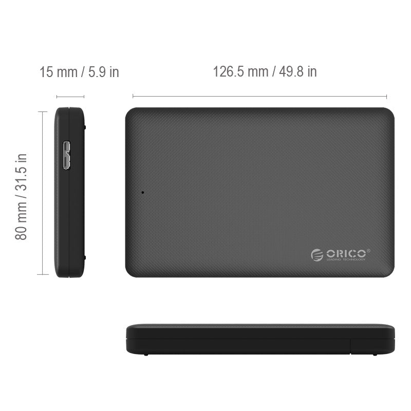 ORICO 2.5 inch USB3.0 Hard Drive Enclosure