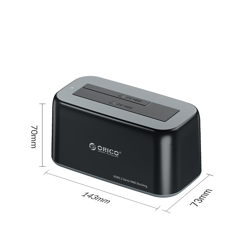 ORICO 2.5"/3.5" HDD/SSD Single Bay Dock