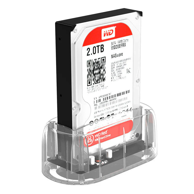 ORICO 3.5 inch Transparent USB 3.0 Hard Drive Dock - Transparent