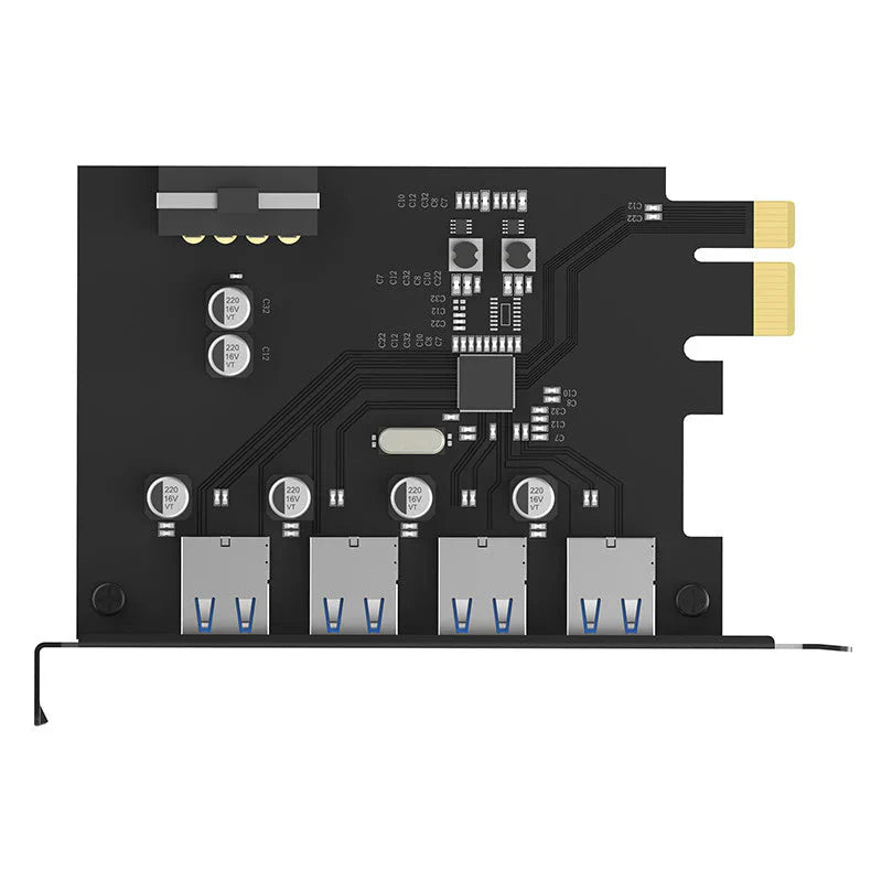 ORICO 4 Port USB 3.0 PCI-E Expansion Card