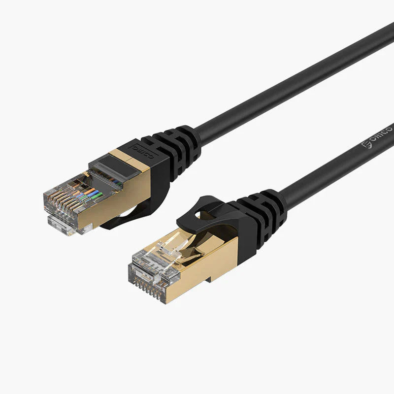 ORICO CAT7 10000 Mbps Ethernet Cable (PUG-C7) - 1 Meter / Black