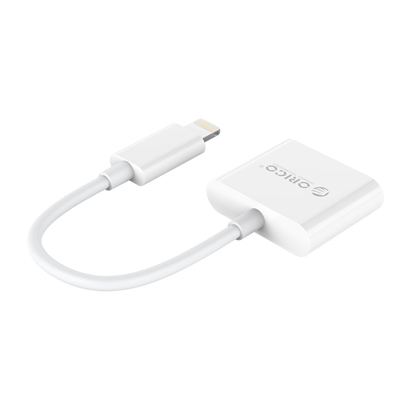 ORICO Charging & Audio Adapter for Phone - White