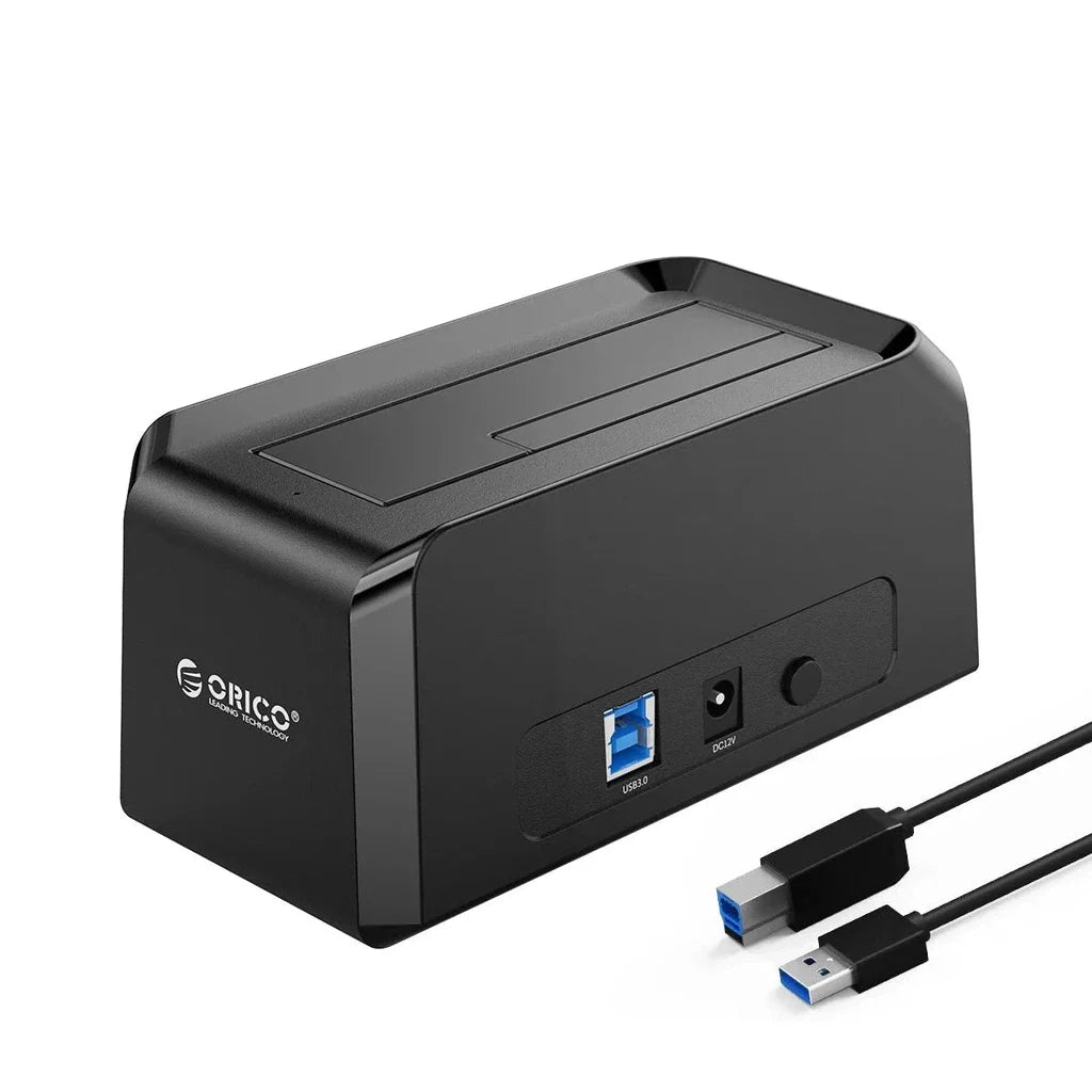 ORICO Dock 2.5/3.5” HDD & SSD Hard Drive Max. Support 18TB [9818U3] ORICO-9818U3-UK0BK-BP