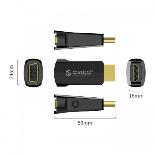 ORICO HDMI to VGA Adapter - Black