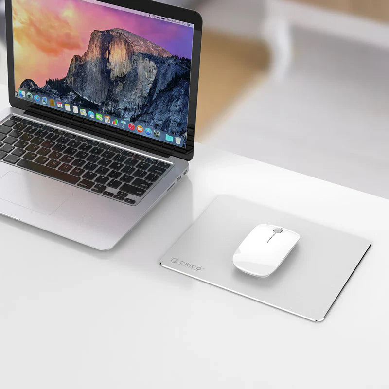 ORICO Mini Aluminum Alloy Mouse Pad - Silver