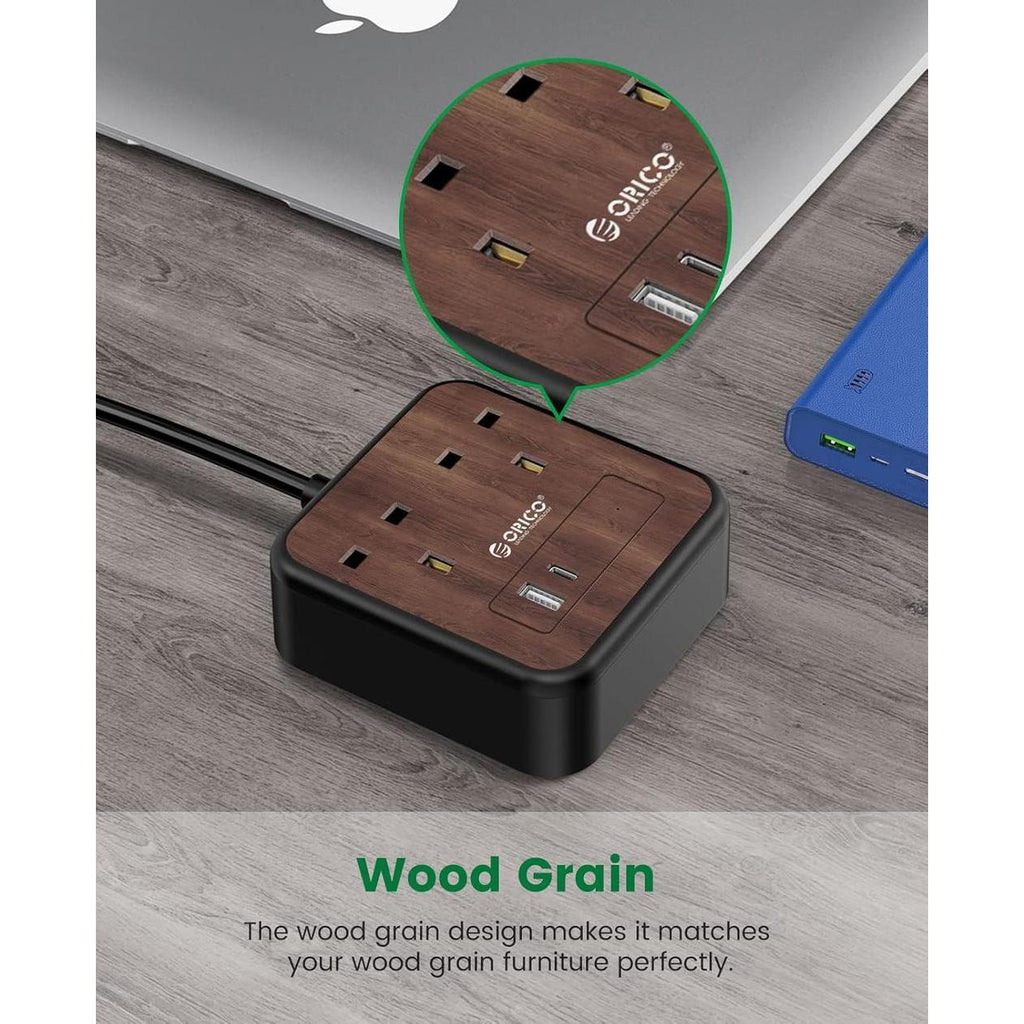 ORICO Power Strip With 3 USB Port 3 Pin - 1.5 Meter