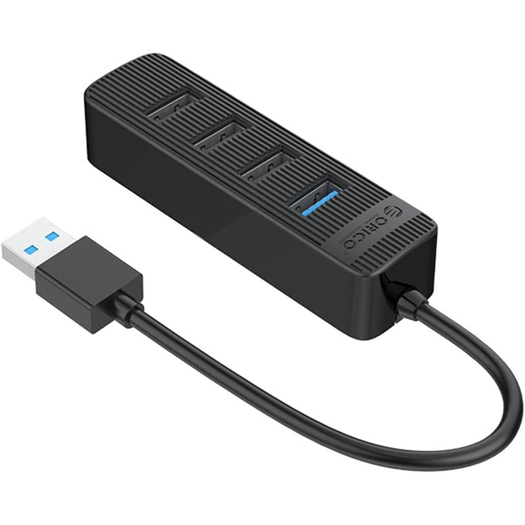 ORICO TWU32-4A-BK-EP USB 3.0 Hub + 3 x USB 2.0 5Gbps Cable 15 cm, 4A, Black
