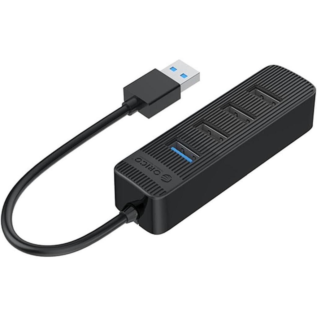 ORICO TWU32-4A-BK-EP USB 3.0 Hub + 3 x USB 2.0 5Gbps Cable 15 cm, 4A, Black