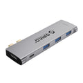 ORICO Type C 5 In 1 Docking Station - Grey