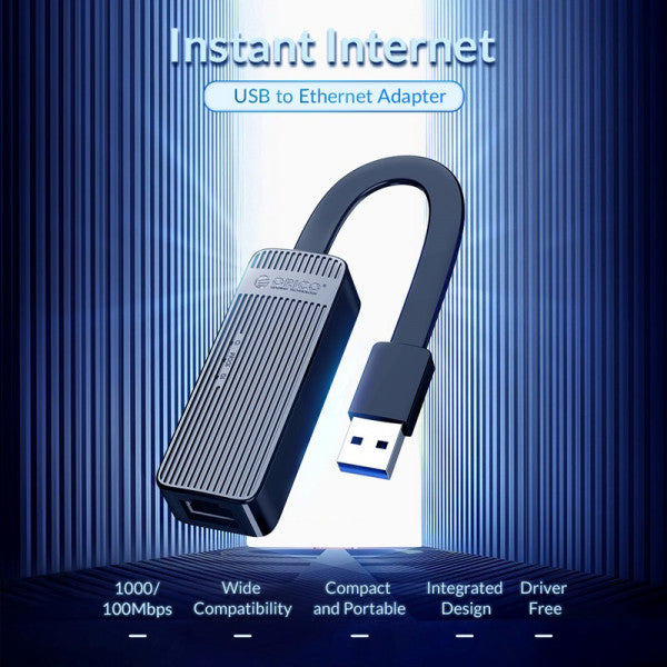 ORICO UTK USB to Ethernet Gigabit Network Adapter