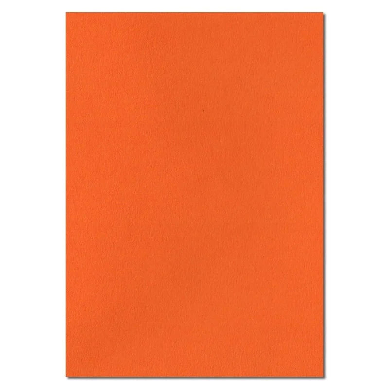 Orange A4 Paper For Creative Projects 25 Pcs