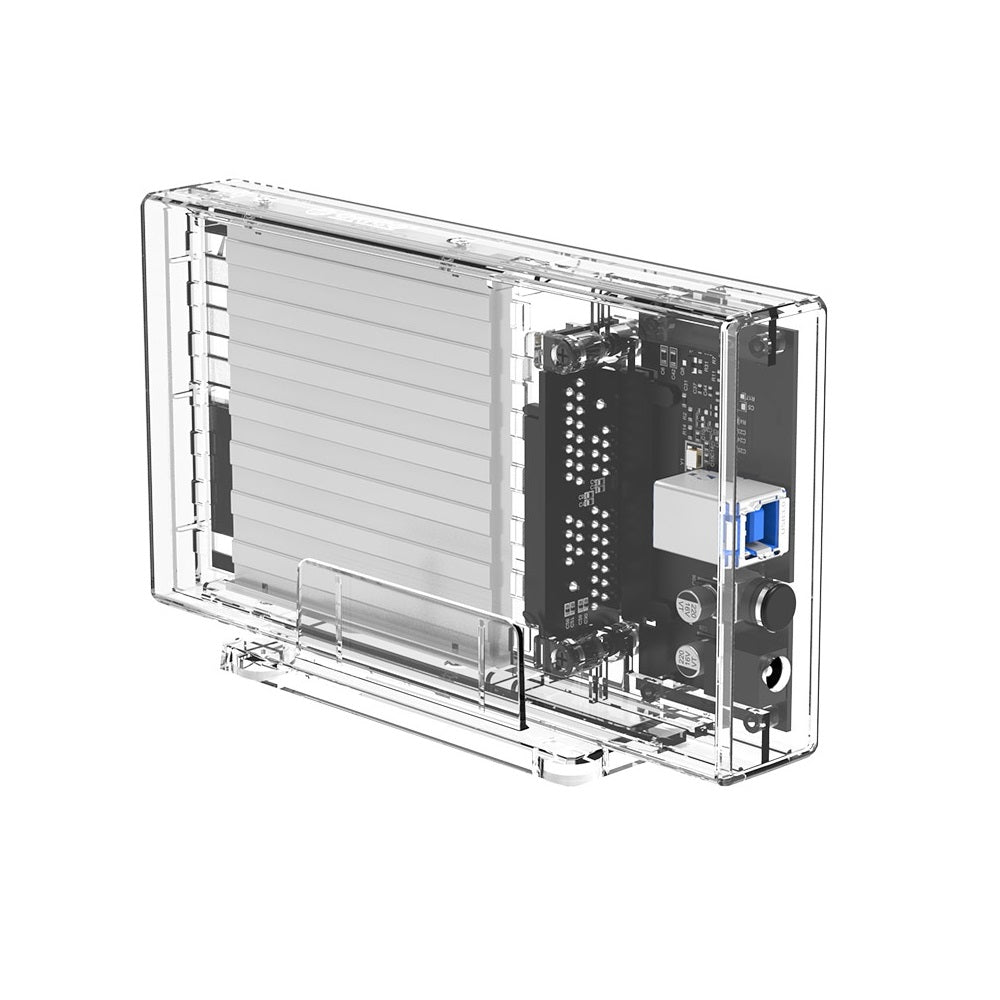 Orico 2259U3 USB 3.0 Transparent Dual-Bay Case 2.5″ SATA HDD/SSD Enclosure