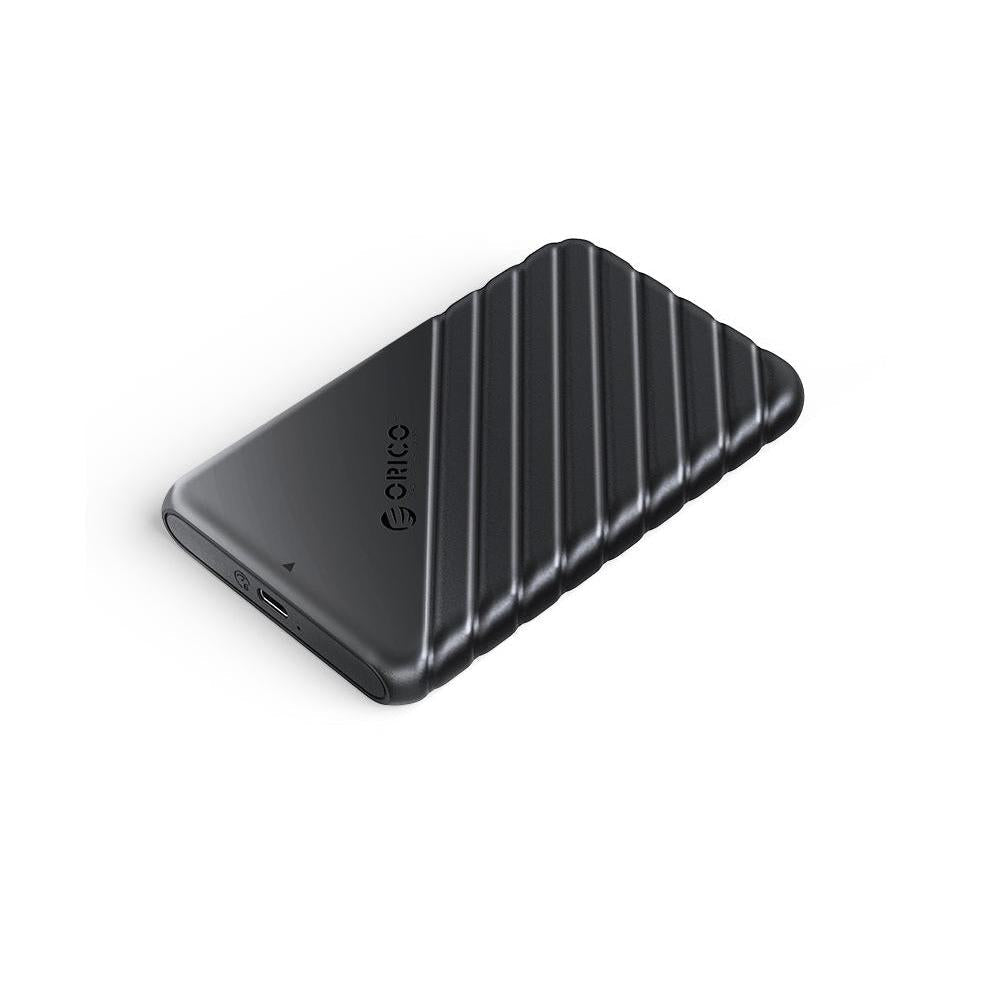 Orico 25PW1 2.5 inch HDD USB-C Enclosure Case – Black